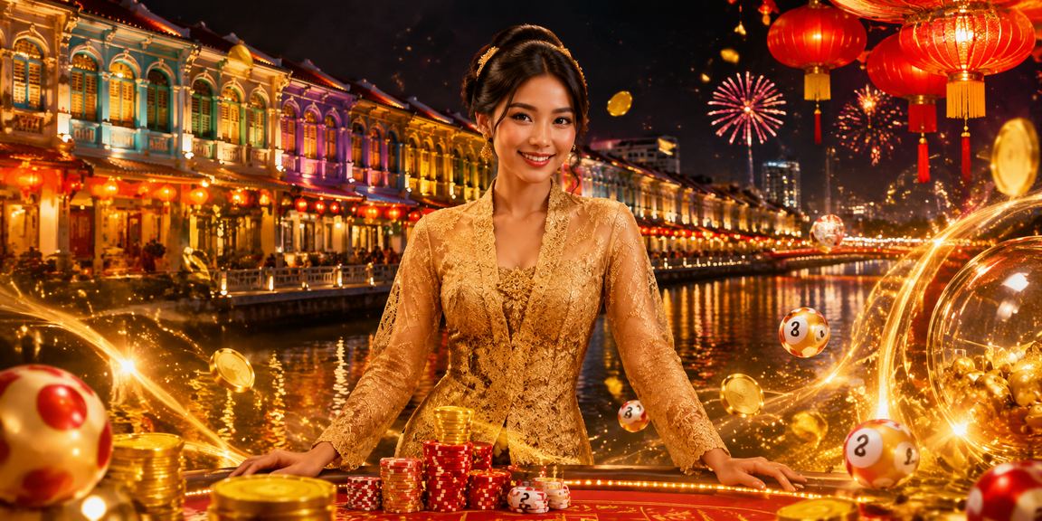 Pemain Penang bergaya kebaya bermain lotri dan kasino langsung di 452